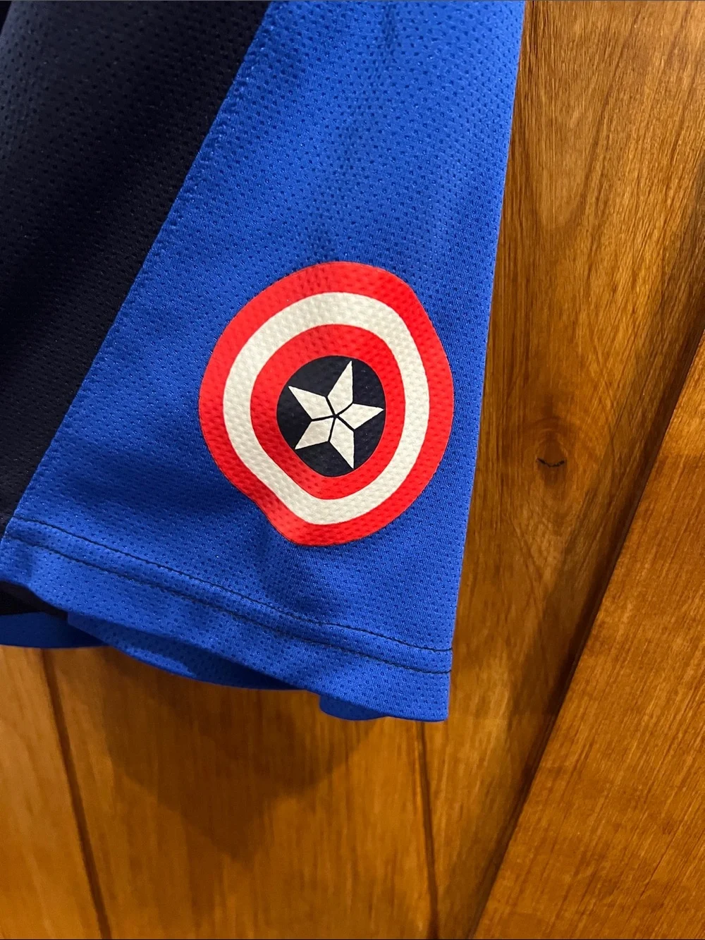 Kids Navy and Royal Blue Athletic Shorts